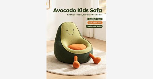 Avocado Shaped Lazy Sofa – Shredded Foam Filled Extendable Floor Lounger - Model MJ-FF017 | Mingjin Bean Bag China