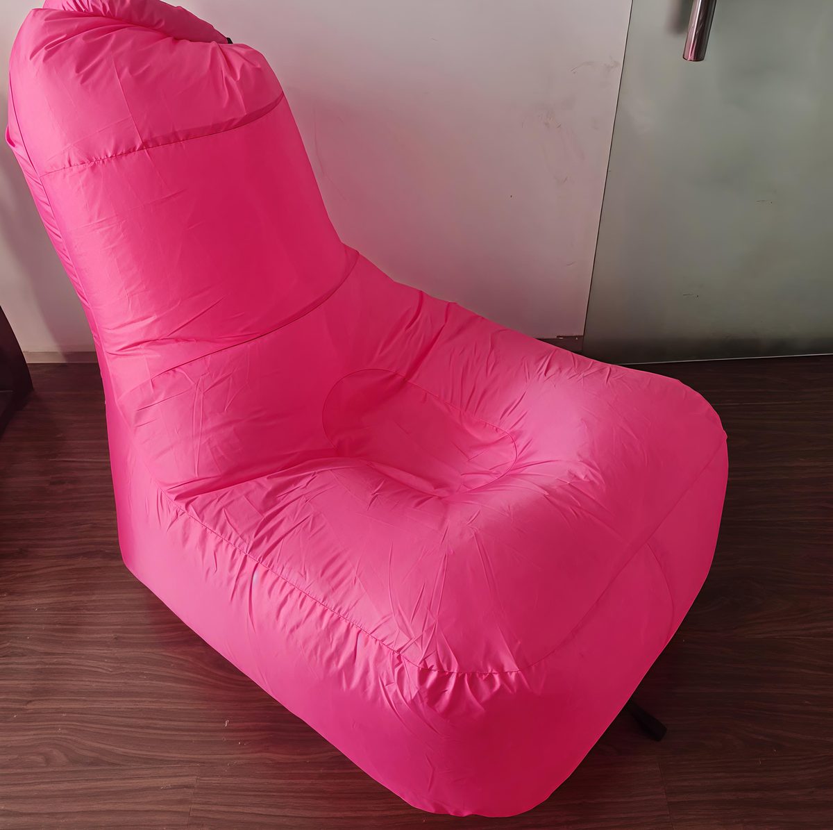 Rose Red Air Bean Bag Chair