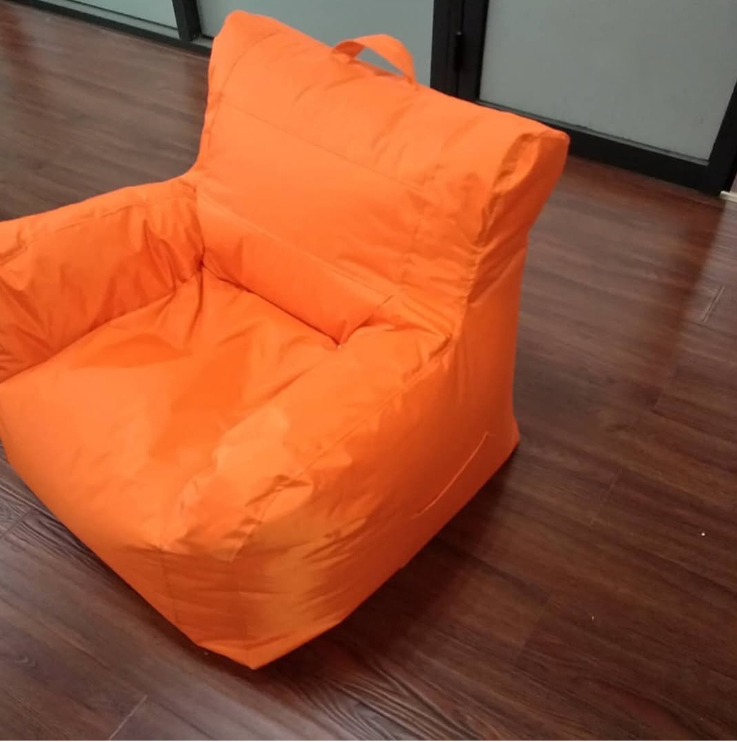 Orange Kids Bean Bag Chair - Children Bean Bag Chair Manufacturer & China Factory