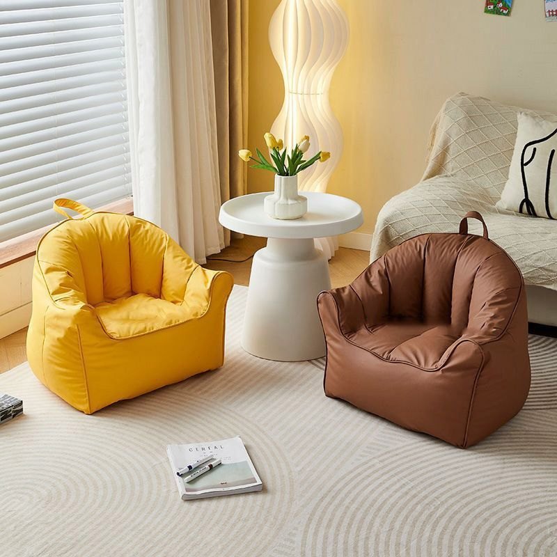 Sand Colour Lounge Bean Bag Sofa detail 1